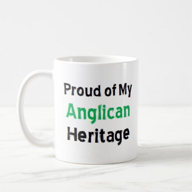 Caneca De Café anglican heritage (Esquerda)