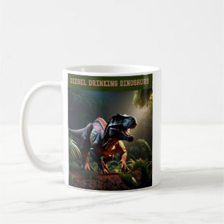 Caneca De Café Angry Dino