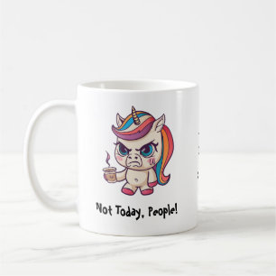 Caneca De Café Angry Unicorn Mug
