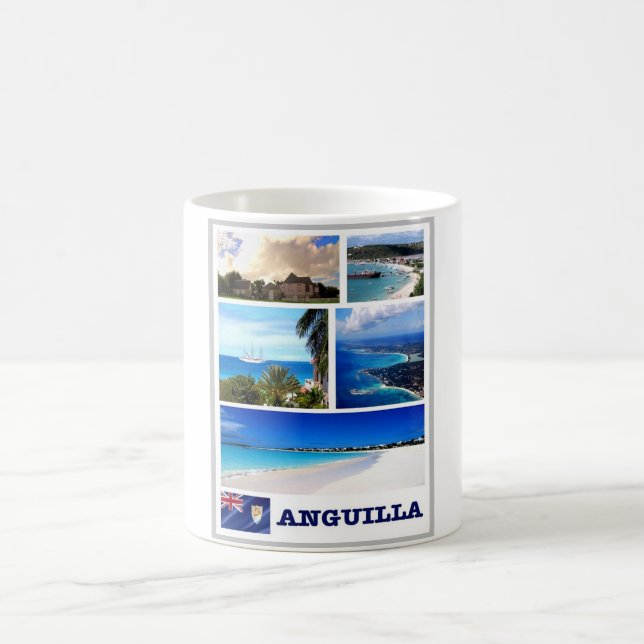 Caneca De Café Anguila - Mosaico - (Centro)