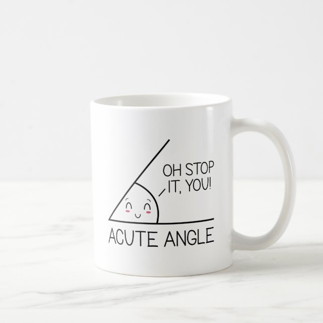 Caneca De Café Ângulo Agudo (Direita)