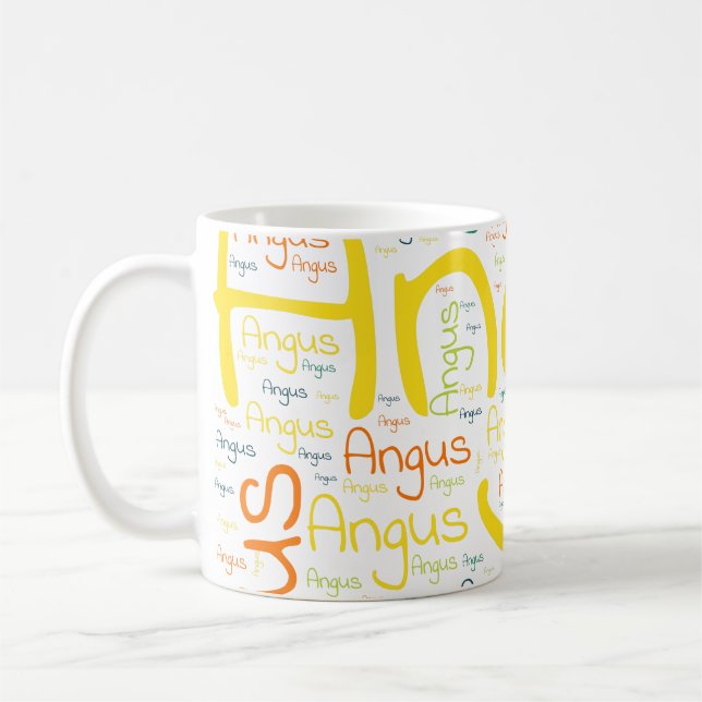 Caneca De Café Angus (Esquerda)