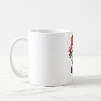Caneca De Café animadora de cabelo vermelho