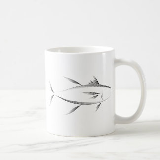 Caneca De Café Animais - atum amarelo