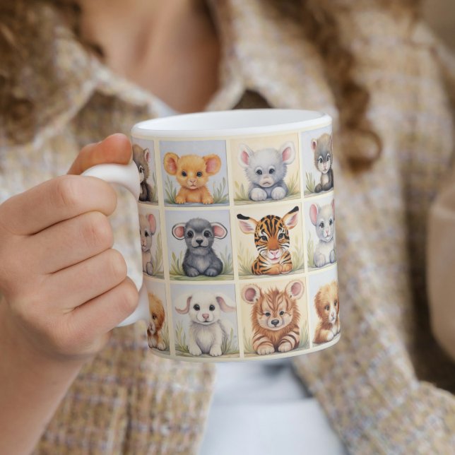 Caneca De Café Animais Cachorros 2 Mug De Café (Criador carregado)
