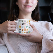 Animais Cachorros 4 Mug De Café