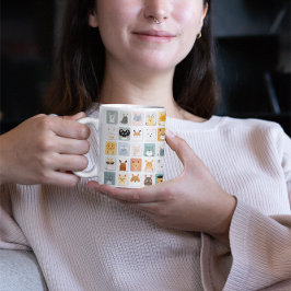 Caneca De Café Animais Cachorros 4 Mug De Café