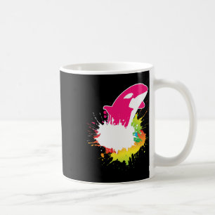 Caneca De Café Animais De Baleia Assassinos Criaturas Coloridas O