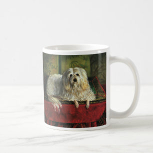 Caneca De Café Animais de Estimação Antigos, Cão Ovelheiro Desgre