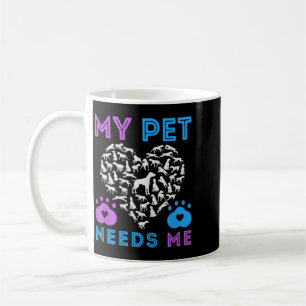 Caneca De Café Animais de Estimação Precisam Animais de Apoio Emo