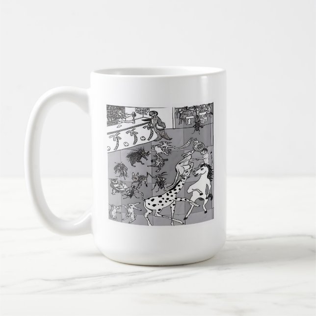 Caneca De Café Animais de Festa (Esquerda)