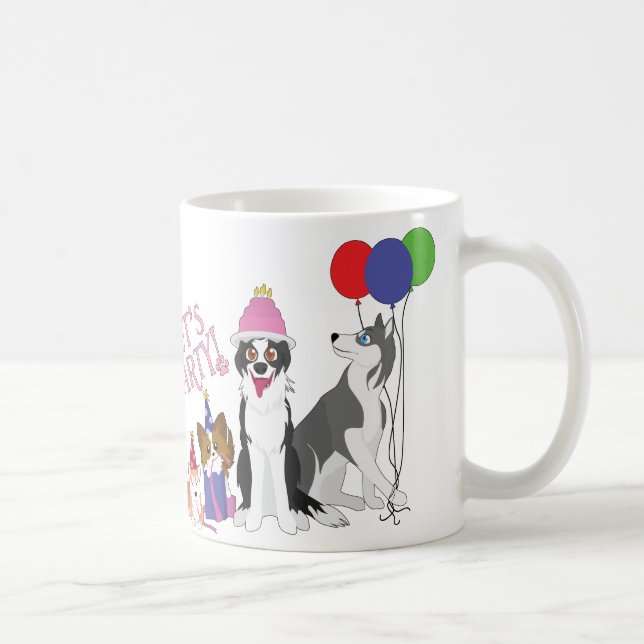 Caneca De Café Animais de festa (Direita)