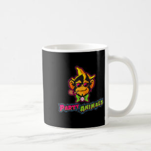 Caneca De Café Animais de festa macaco de beisebol