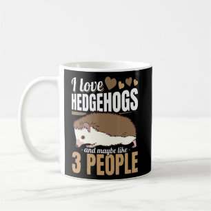 Caneca De Café Animais de Porco Adoro Hedgehogs e talvez como
