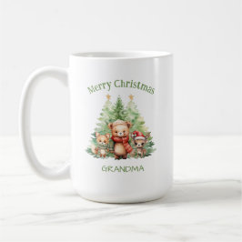 CANECA DE CAFÉ ANIMAIS DE TERRA RUSTIÇA DO NATAL DE NATAL