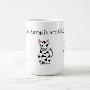 Caneca De Café Animais de Zoológico são Legais