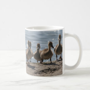 Caneca De Café Animais dos animais selvagens do pato do bebê do