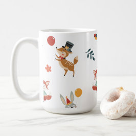 Caneca De Café Animais festivos