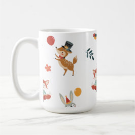 Caneca De Café Animais festivos