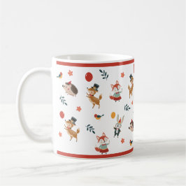 Caneca De Café Animais festivos