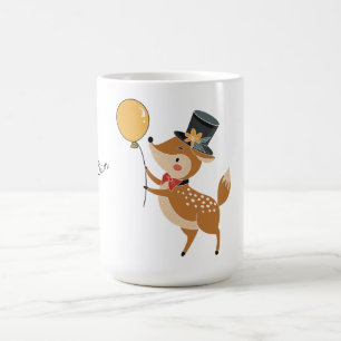 Caneca De Café Animais festivos - Filhote de cervo