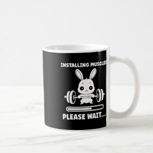 Caneca De Café Animais Instalando Músculos Fitness Musculação