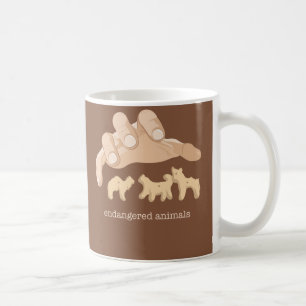 Caneca De Café Animais pstos em perigo