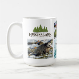 Caneca De Café Animais selvagens do lago Higgins, Michigan