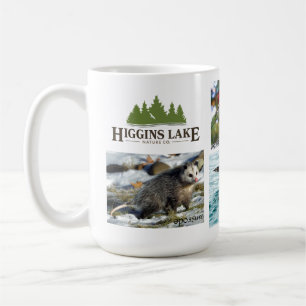 Caneca De Café Animais selvagens do lago Higgins, Michigan
