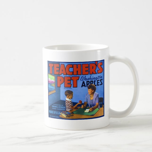 Caneca De Café Animal de estimação dos professores (Direita)