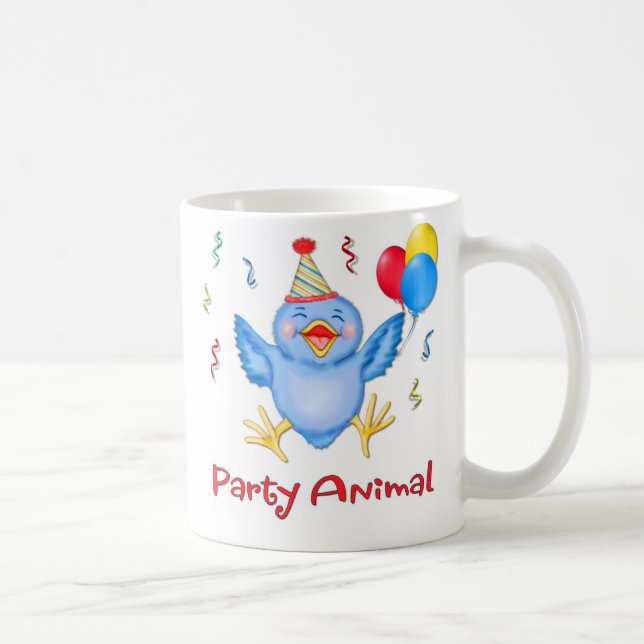 Caneca De Café Animal de festa (Direita)