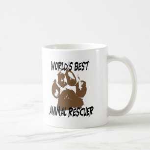 Caneca de café animal do salvador do mundo a