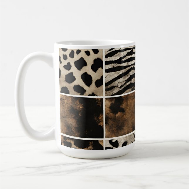 Caneca De Café Animal Print - Mug (Esquerda)