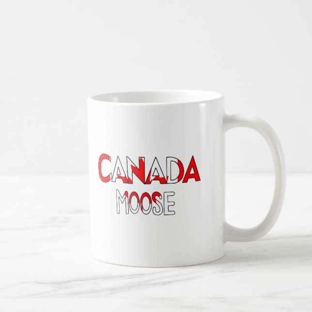 Caneca De Café Animals of the World, Canada: Moose (Direita)
