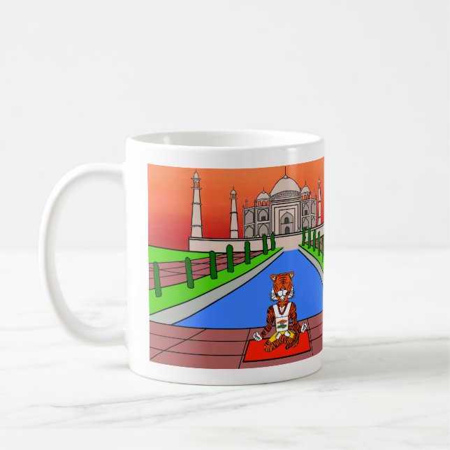 Caneca De Café Animals of the World, India: Tiger (Esquerda)