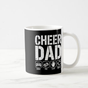 Caneca De Café Animar Pai Dirigir Pagar Aplaudir Repetir - Pai de