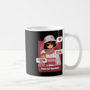 Caneca De Café Anime Célula Doente Sua Luta É Minha Luta