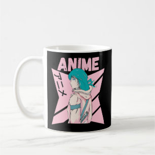 Caneca De Café Anime Confiante - Anime Kanji