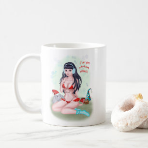 Caneca De Café Anime de Natal! Impressões vívidas!