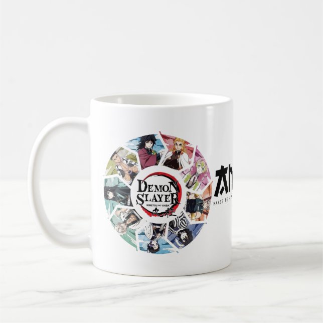 CANECA DE CAFÉ ANIME DEMON SLAYER MUG (Esquerda)