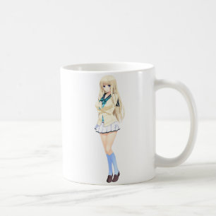 Caneca De Café Anime Energy Mug: Acionado por Stickers & Sass