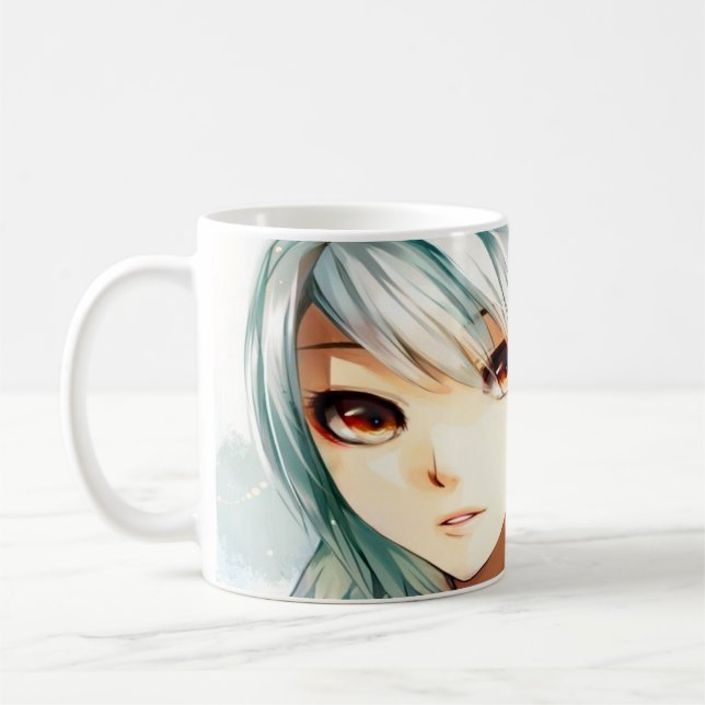 Caneca De Café Anime girl art (Esquerda)