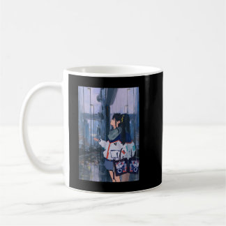 Caneca De Café Anime Girl Kawaii Waifu - Estética japonesa Otaku