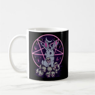 Caneca De Café Anime Kawaii Baphomet Pastel Gótico Emo Punk Jacka