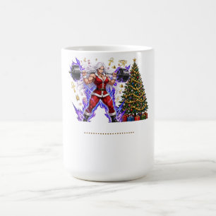 Caneca De Café Anime Mãe Musculosa Natal - Arte de Ganhosmas no G