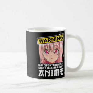 Caneca De Café Anime Merch Clothes Teen Girls Gift Women Japonês