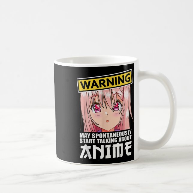Caneca De Café Anime Merch Clothes Teen Girls Gift Women Japonês (Direita)