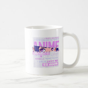 Caneca De Café Anime Que Eu Nem Sempre Assisto Anime Às Vezes Eu 