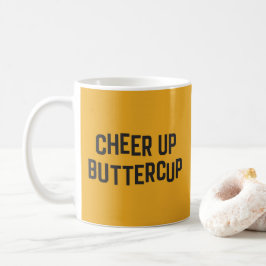 Caneca De Café Anime-Se, Buttercup Engraçado Citação
