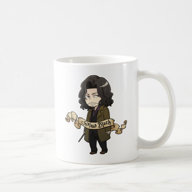 Caneca De Café Anime Sirius Black (Direita)